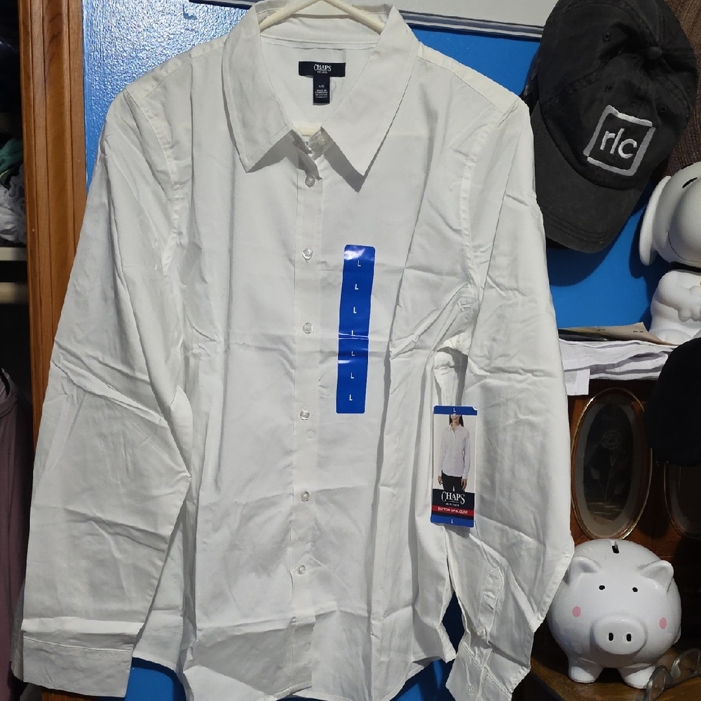 Chaps White Women's Blouse